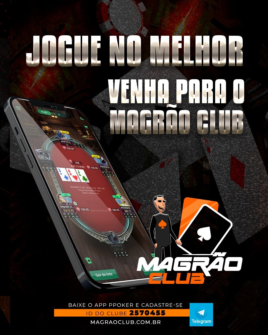 Jogue no melhor: venha para o Magrão Club